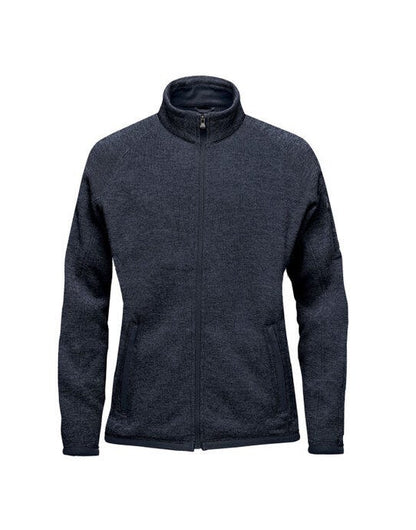 Stormtech Ladies Avalanche FZ Fleece Jkt - Navyheather
