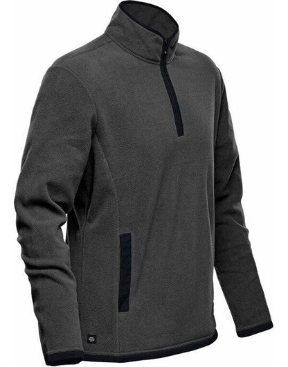 Stormtech Men Shasta Tech Fleece 1/4 Zip - Graphite Grey/Black