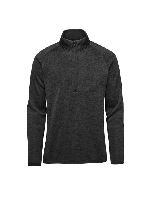 Stormtech Mens Yosemite 1/2 Zip Pullover - Black Heather