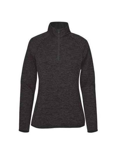 Stormtech Women Yosemite HZip Pullover - Black Heather