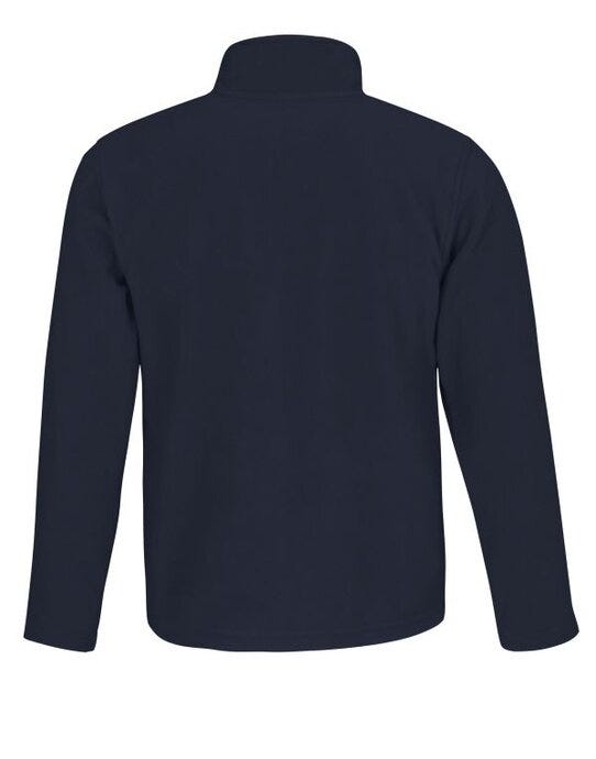 B&C ID.501 Men's Micro Fleece Full Zip - Navy