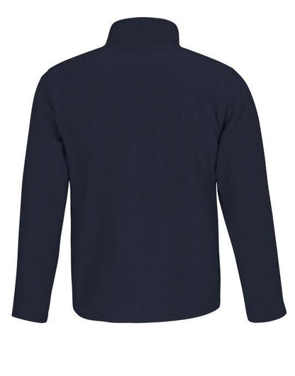 B&C ID.501 Men's Micro Fleece Full Zip - Navy