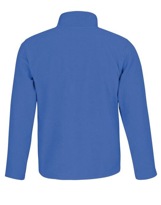 B&C ID.501 Men's Micro Fleece Full Zip - Royal Blue