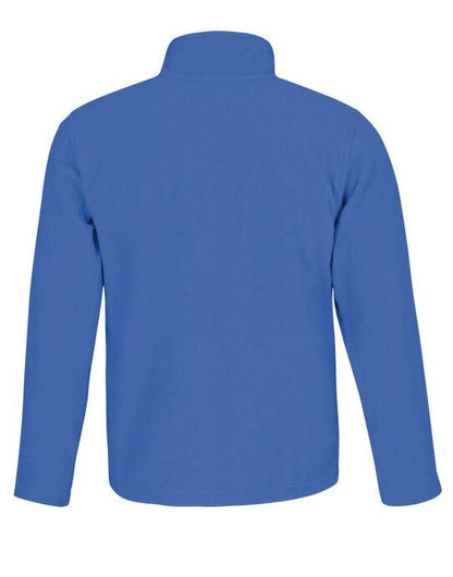 B&C ID.501 Men's Micro Fleece Full Zip - Royal Blue