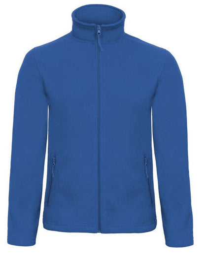 B&C ID.501 Men's Micro Fleece Full Zip - Royal Blue