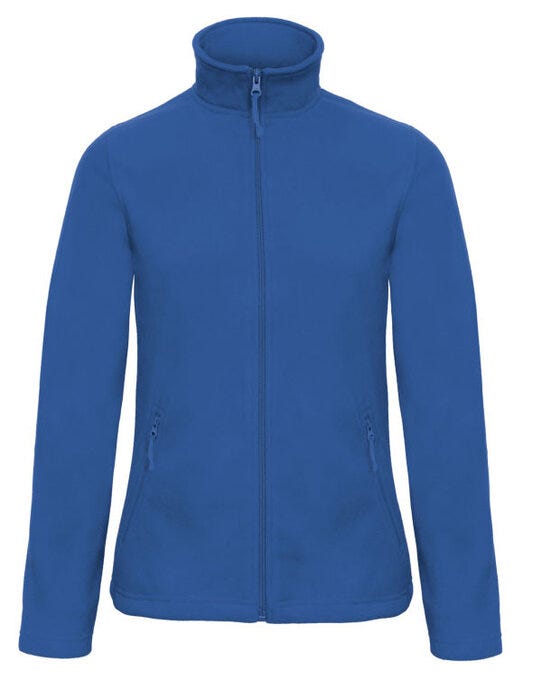 B&C ID.501 Women's Micro Fleece Full Zip - Royal Blue