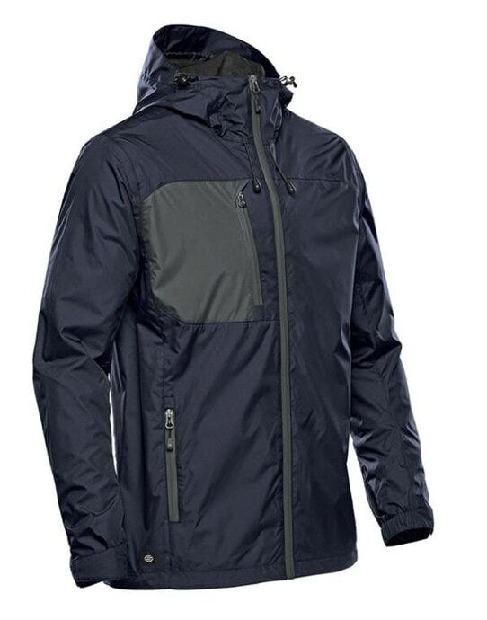 Stormtech Mens Olympia Shell - Navy/Granite