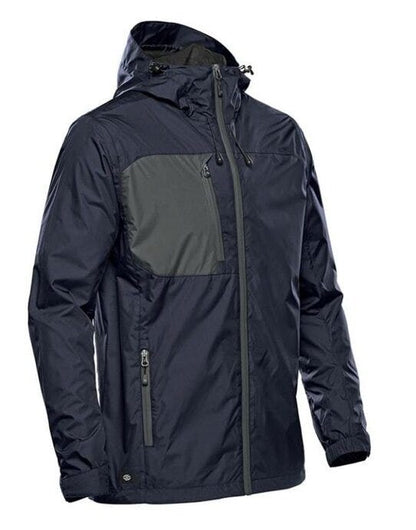 Stormtech Mens Olympia Shell - Navy/Granite