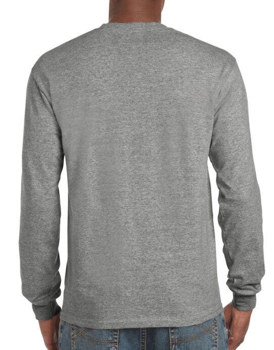 Gildan Hammer Adult Long Sleeve T-Shirt - Graphite Heather