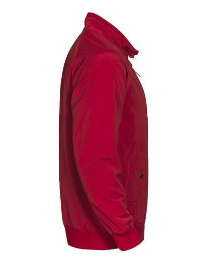 James Harvest Unisex Harrington Jacket - Red
