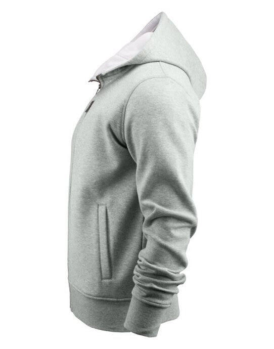 James Harvest Parkwick Full Zip Hood - Grey Melange