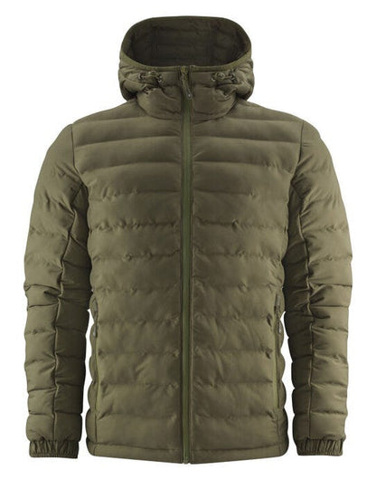 James Harvest Woodlake Heights Jacket - Moss Green