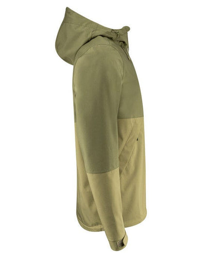 James Harvest Northville Two-Tone Jacket - Moss Green
