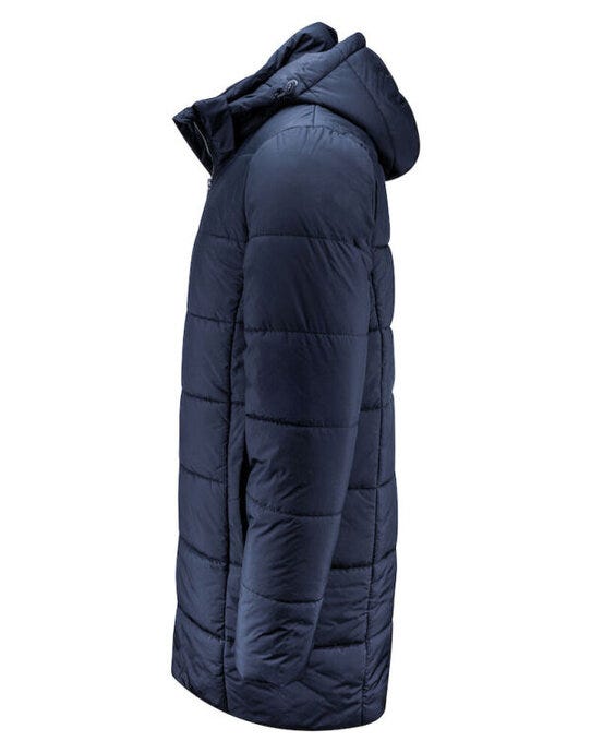James Harvest Nordmont Long Jacket - Navy