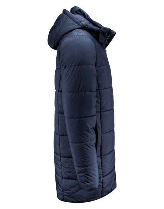 James Harvest Nordmont Long Jacket - Navy