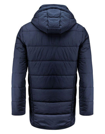 James Harvest Nordmont Long Jacket - Navy
