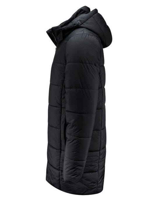 James Harvest Nordmont Long Jacket - Black