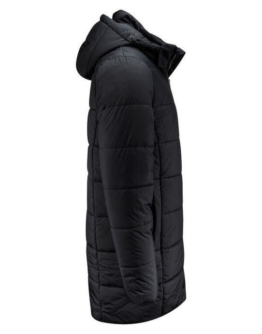 James Harvest Nordmont Long Jacket - Black