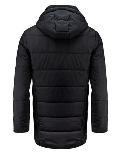 James Harvest Nordmont Long Jacket - Black