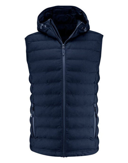 James Harvest Woodlake Heights Vest - Navy