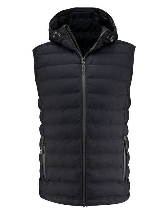 James Harvest Woodlake Heights Vest - Black