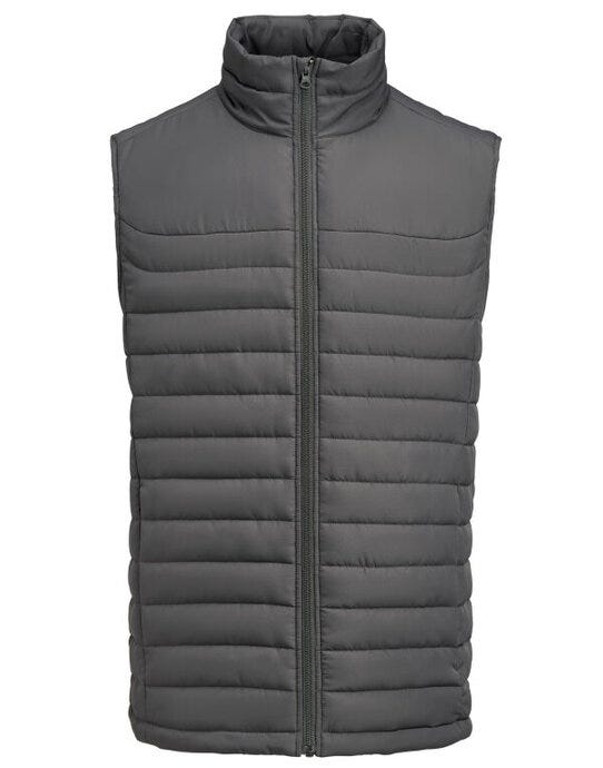 James Harvest Arches Vest - Steel Grey