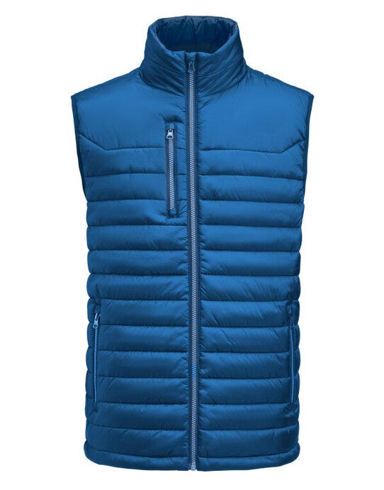 James Harvest Meadows Vest - Blue