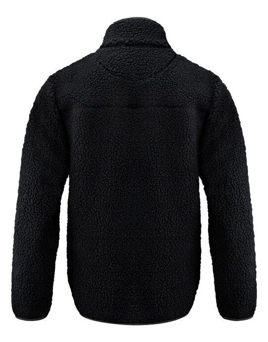 James Harvest Kingsley Sherpa Fleece - Black