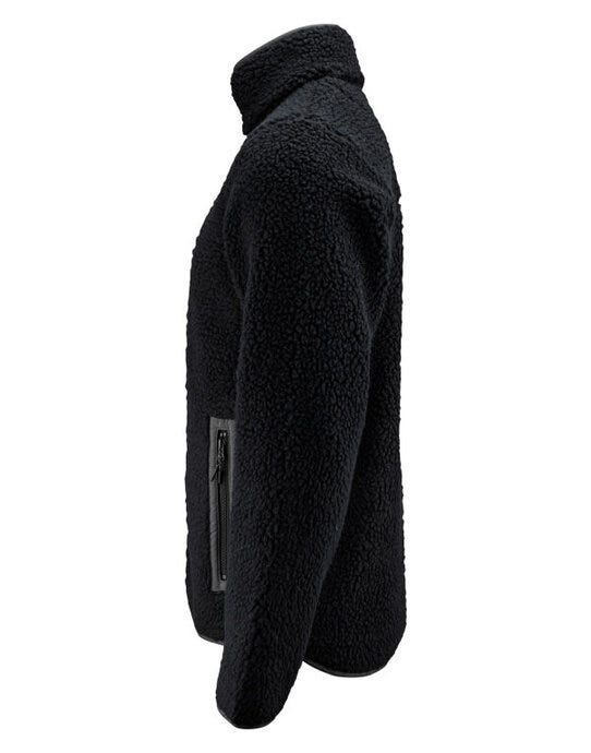 James Harvest Kingsley Sherpa Fleece - Black