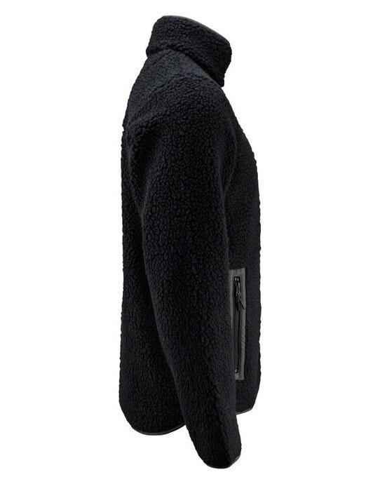 James Harvest Kingsley Sherpa Fleece - Black