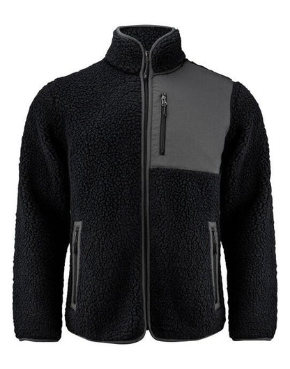 James Harvest Kingsley Sherpa Fleece - Black