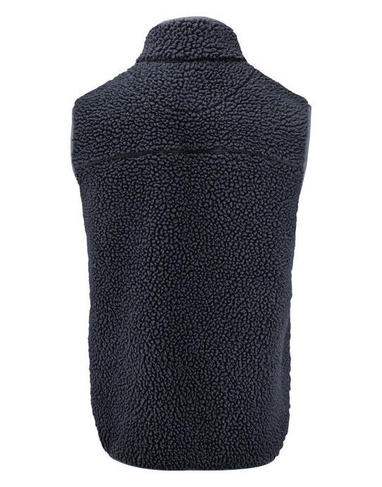 James Harvest Kingsley Fleece Vest - Navy