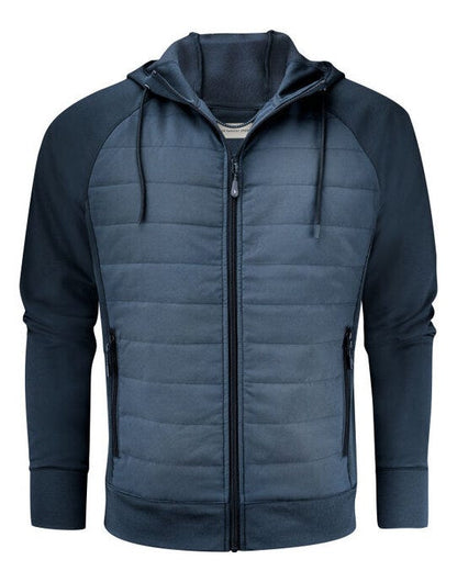 James Harvest Keyport Hooded Sweat - Navy
