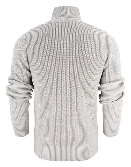 James Harvest Flatwillow Heavy Knit - Grey Melange