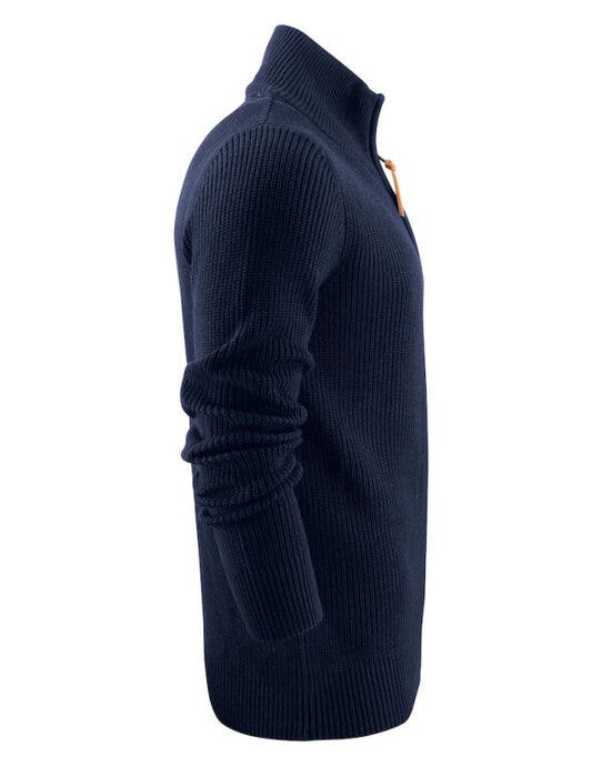 James Harvest Flatwillow Heavy Knit - Navy