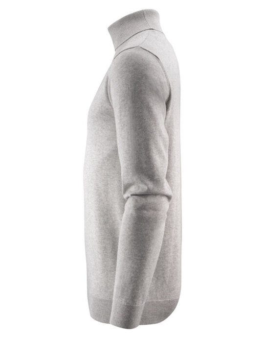 James Harvest Ashland Turtle Neck Knit - Grey Melange