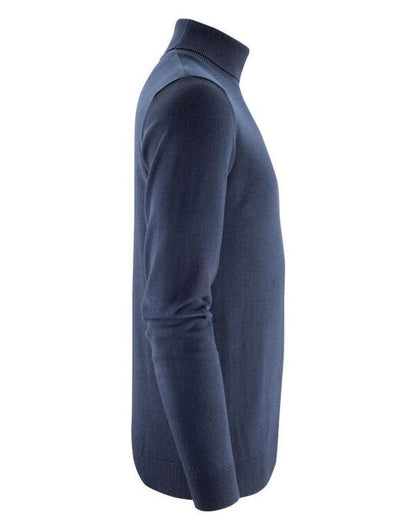 James Harvest Ashland Turtle Neck Knit - Navy
