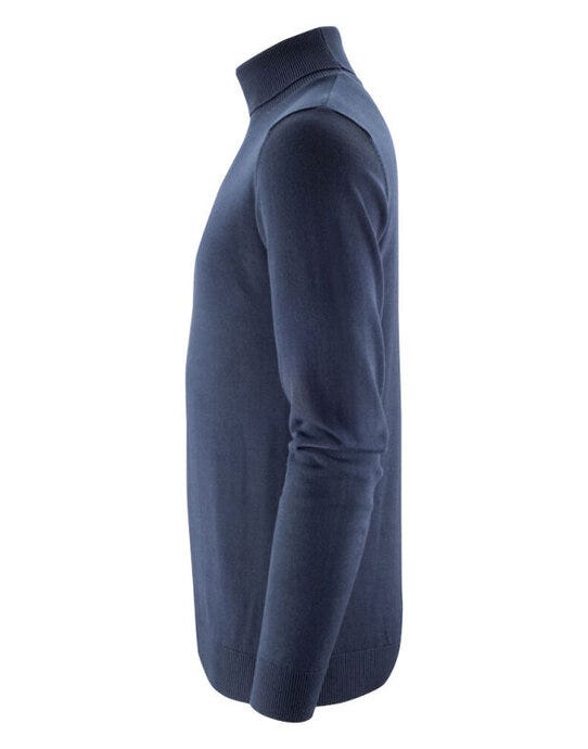 James Harvest Ashland Turtle Neck Knit - Navy