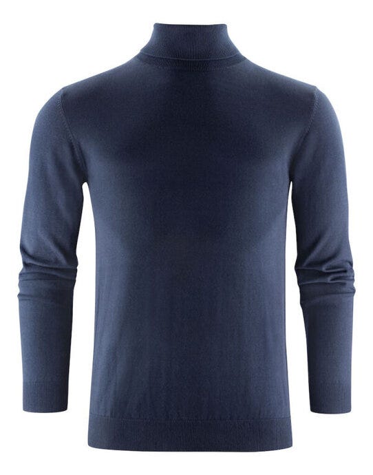James Harvest Ashland Turtle Neck Knit - Navy