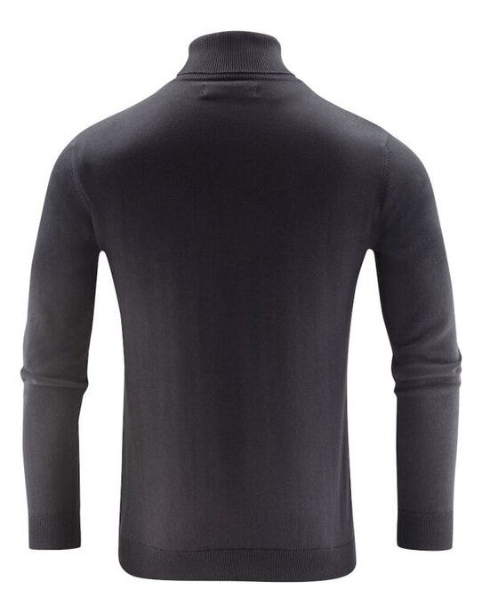 James Harvest Ashland Turtle Neck Knit - Black