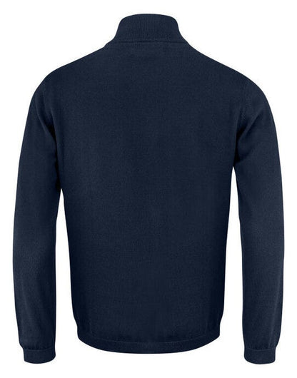 James Harvest Ashland Knitted Cardigan - Navy