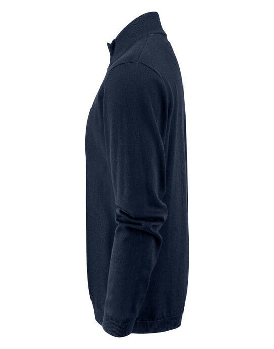 James Harvest Ashland Knitted Cardigan - Navy
