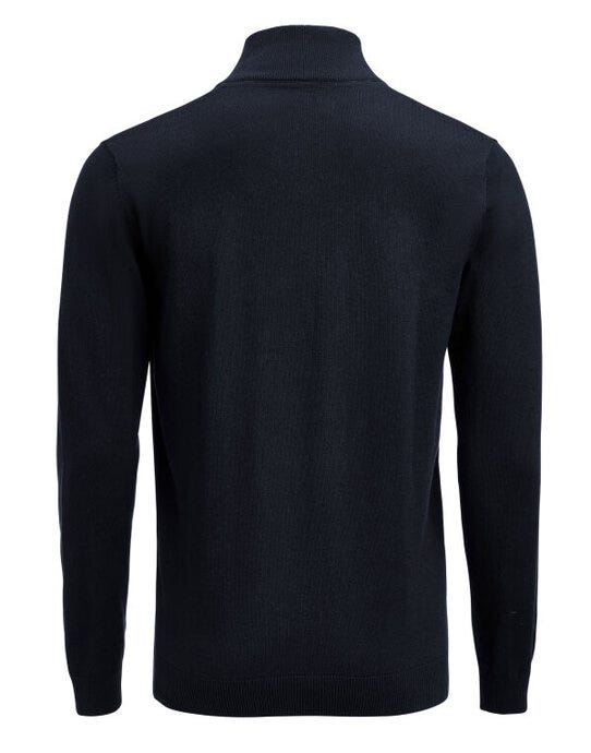 James Harvest Ashland 1/2 Zip Sweater - Navy