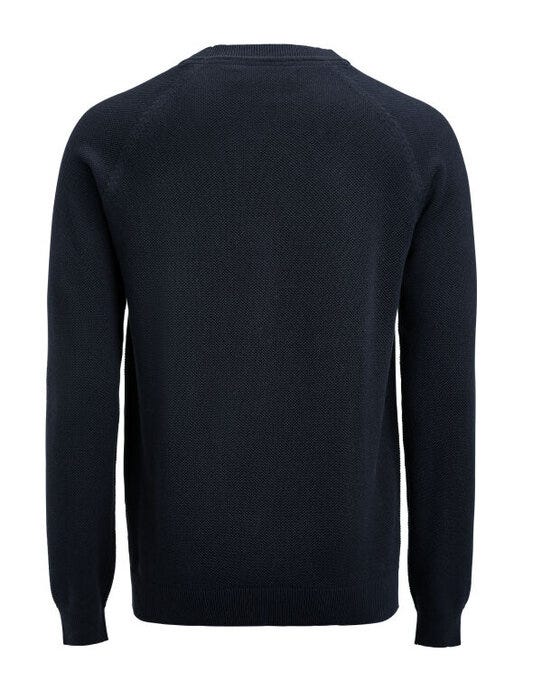 James Harvest Ashland Casual Knit Sweat - Navy