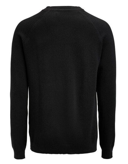 James Harvest Ashland Casual Knit Sweat - Black