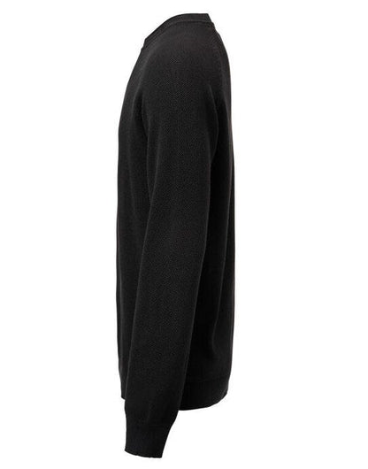 James Harvest Ashland Casual Knit Sweat - Black