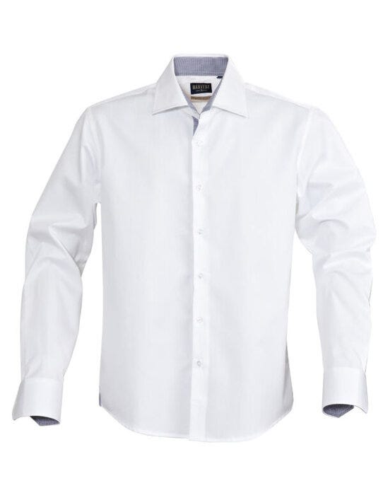 James Harvest Baltimore Shirt - White