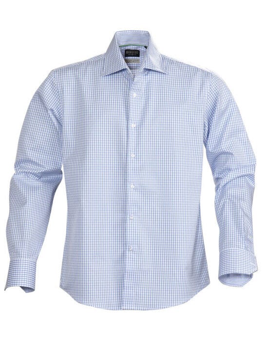 James Harvest Tribeca Shirt - Light Blue