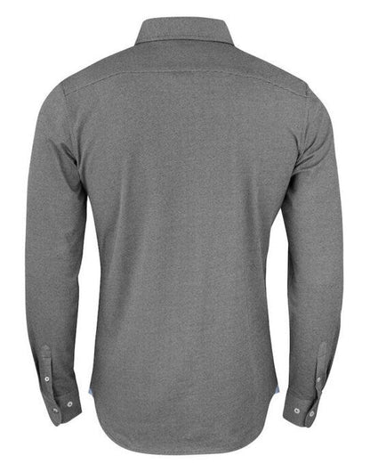James Harvest Burlingham Jersey Shirt - Black