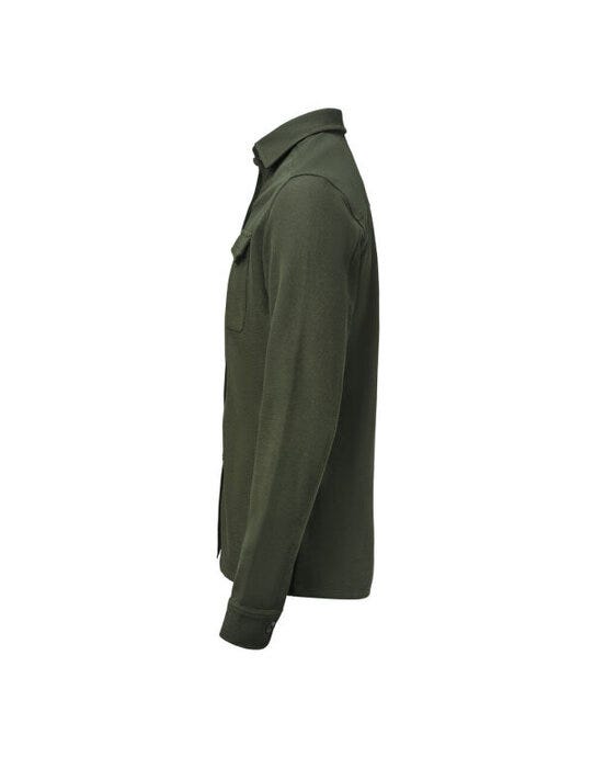 James Harvest Hicksville Overshirt - Pine Green